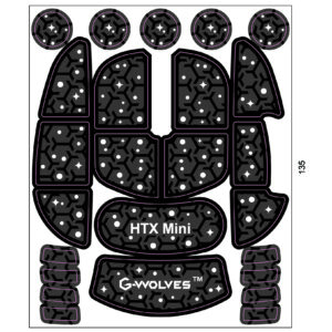 g wolves htr anti slip sticker and foot  skates (复制)